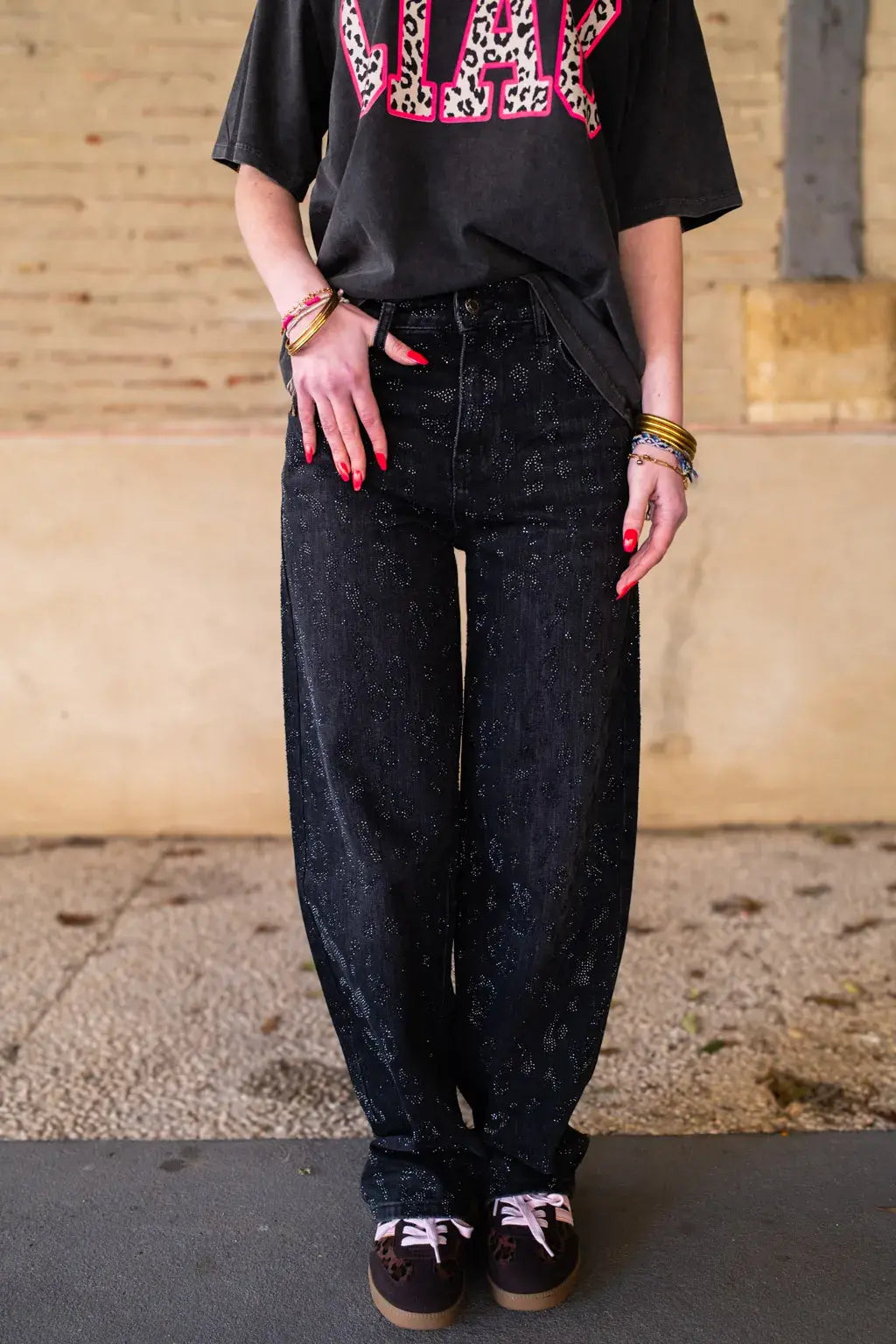 Jeans Aria - Luipaard