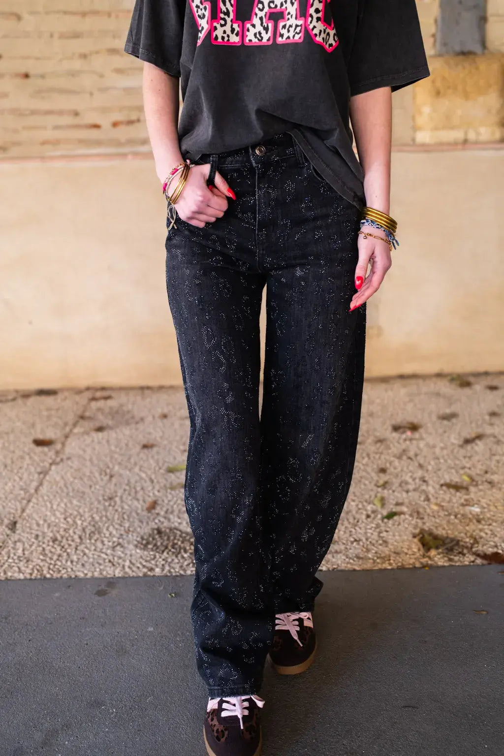 Jeans Aria - Luipaard