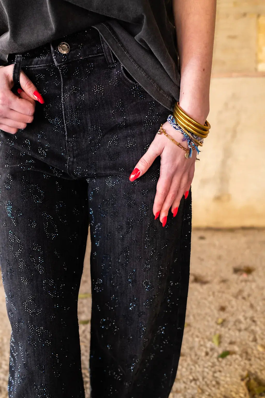 Jeans Aria - Luipaard
