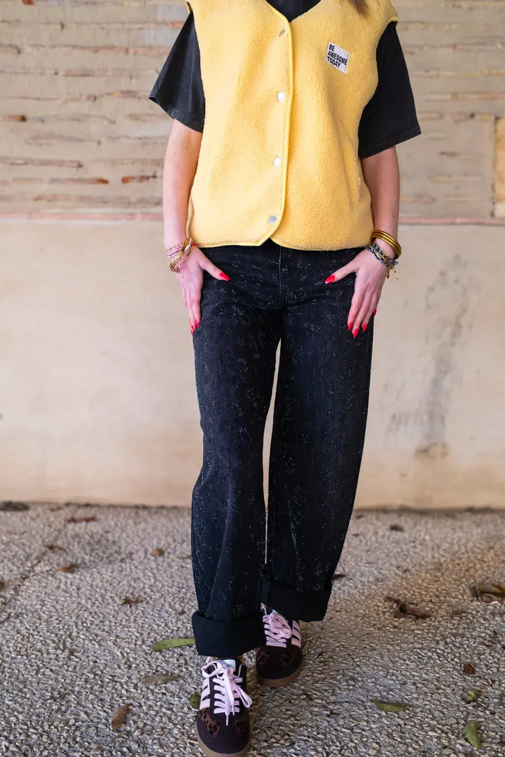 Jeans Aria - Luipaard