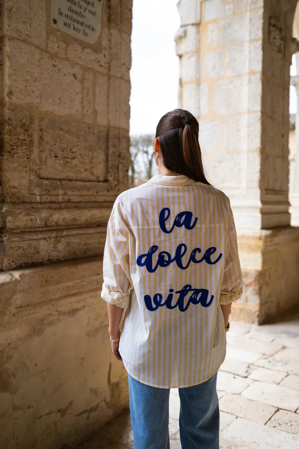 La Dolce Vita Yellow Shirt