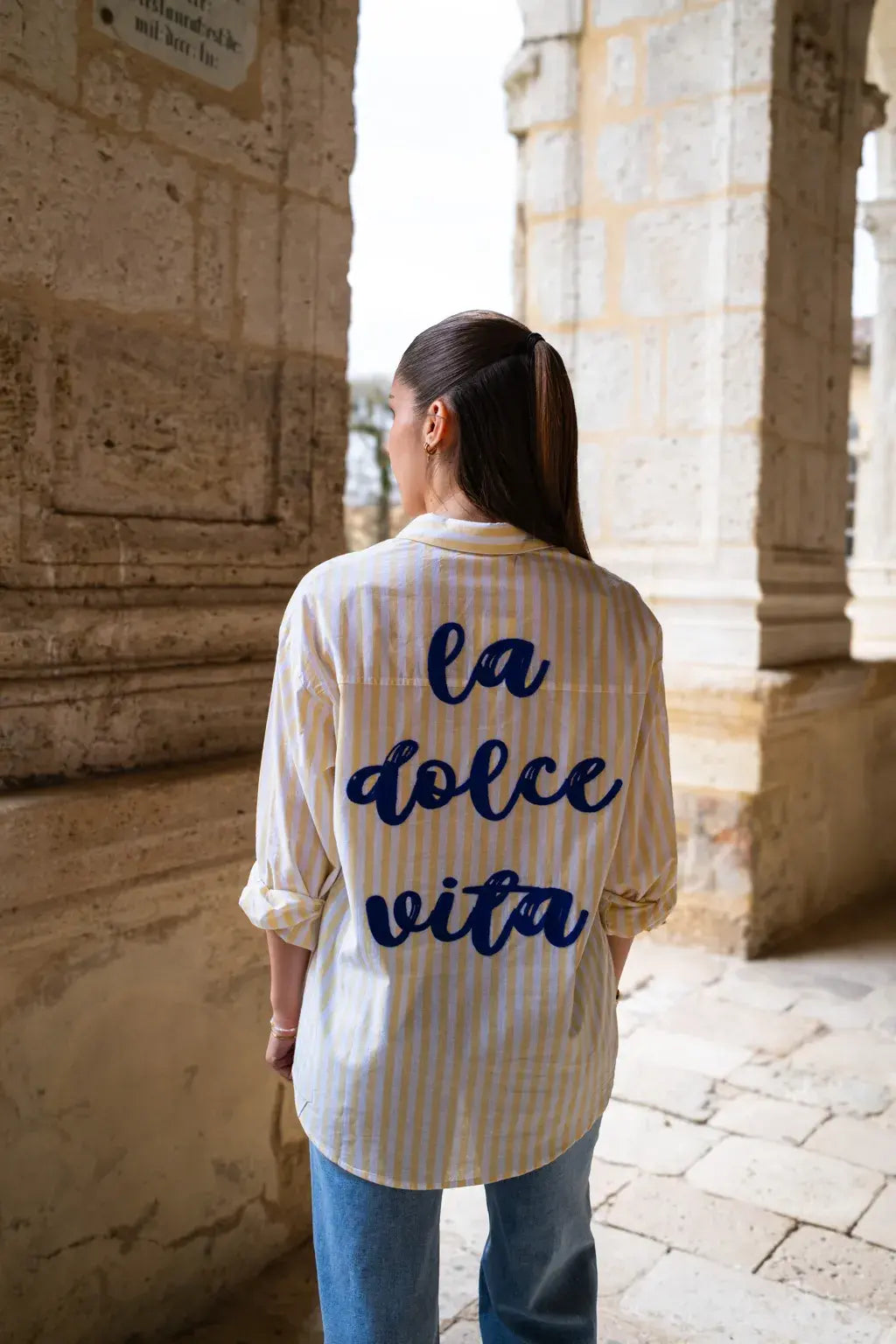 La Dolce Vita Yellow Shirt