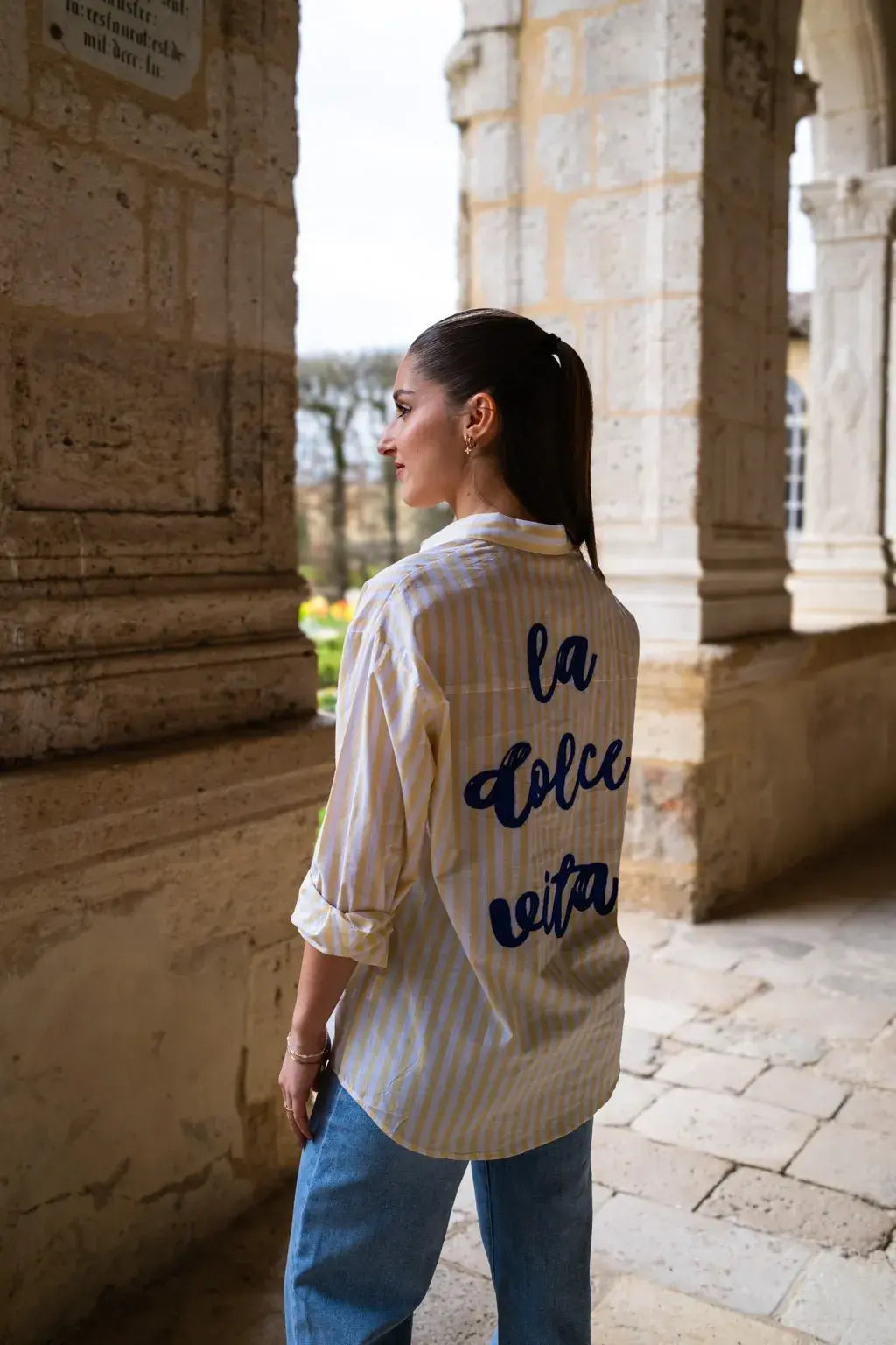 La Dolce Vita Yellow Shirt