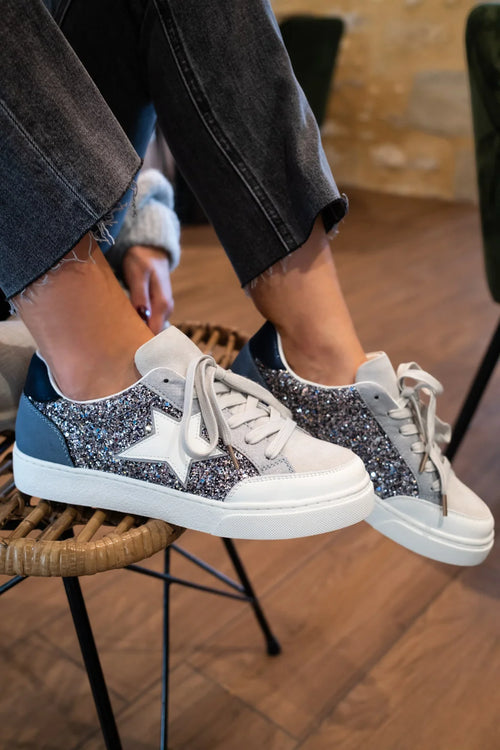 Baskets Rachel Bleues
