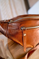 Sac Banane En Cuir - Chuck Marron