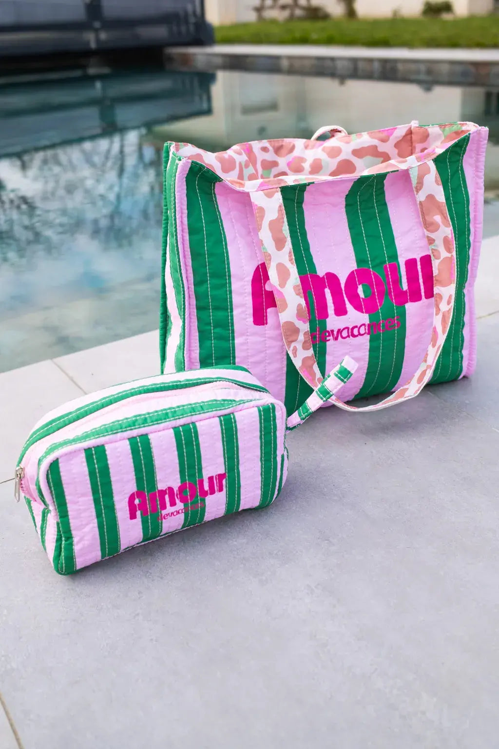 Amor de vacaciones Bolsa de tela
