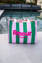 Amor de vacaciones Bolsa de tela