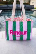 Amor de vacaciones Bolsa de tela