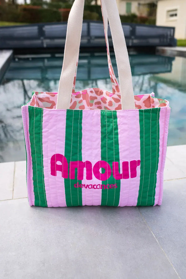 Amor de vacaciones Bolsa de tela