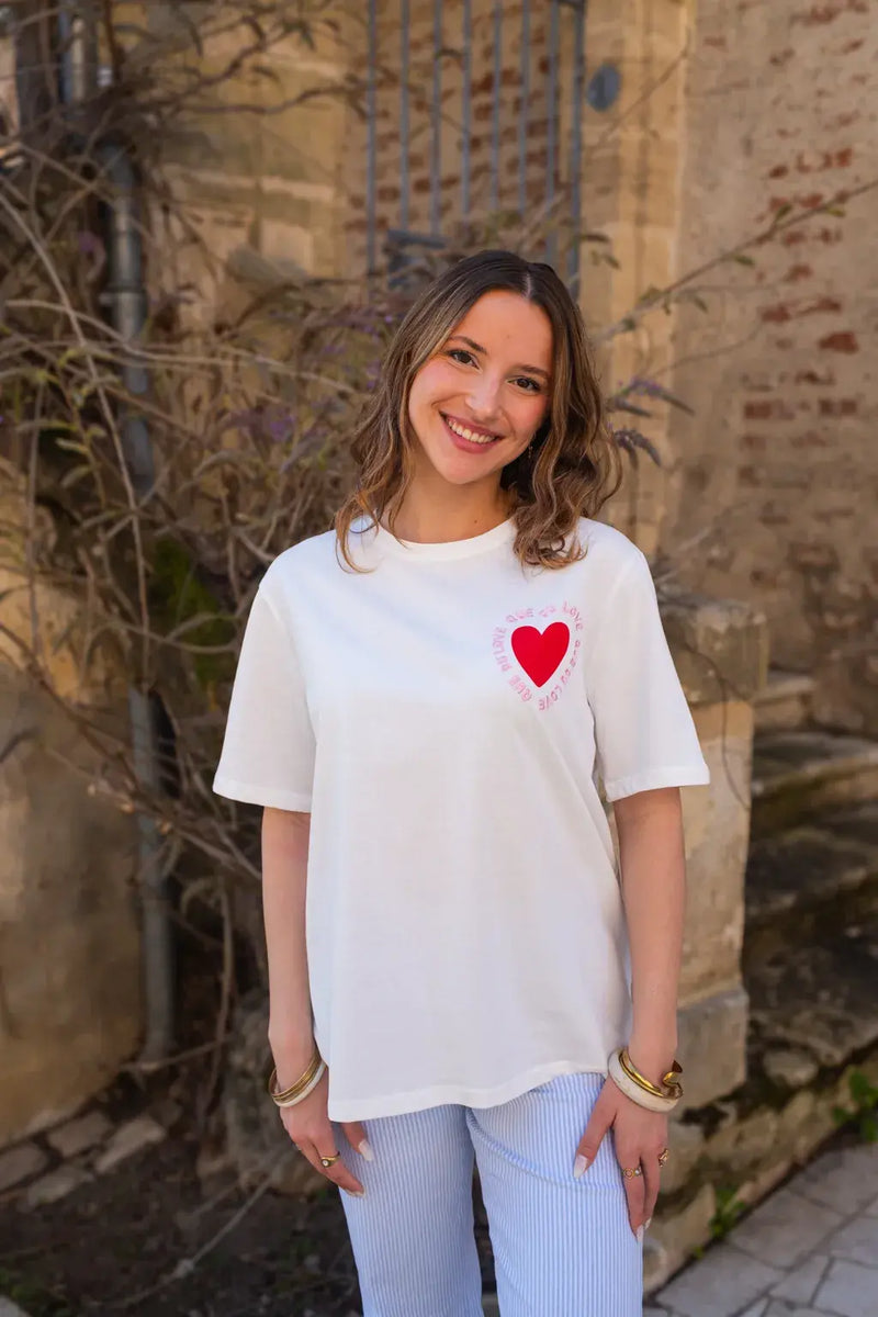 T-Shirt Que Du Love