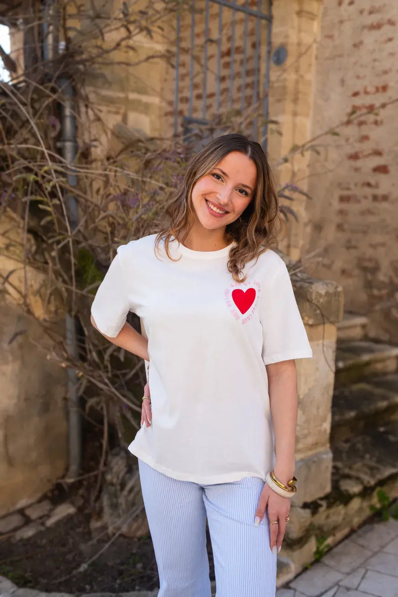 T-Shirt Que Du Love