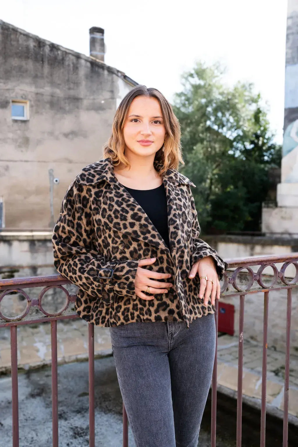 Hedy Trenchcoat - Leopard