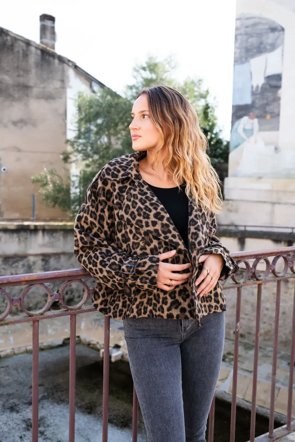 Hedy Trenchcoat - Leopard