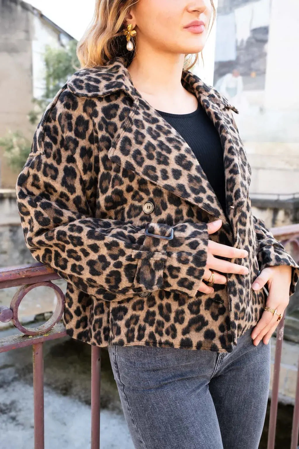 Hedy Trenchcoat - Leopard