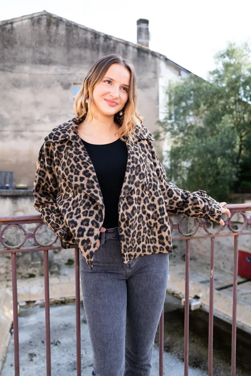 Hedy Trenchcoat - Leopard