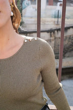 Tröja Laura - Khaki