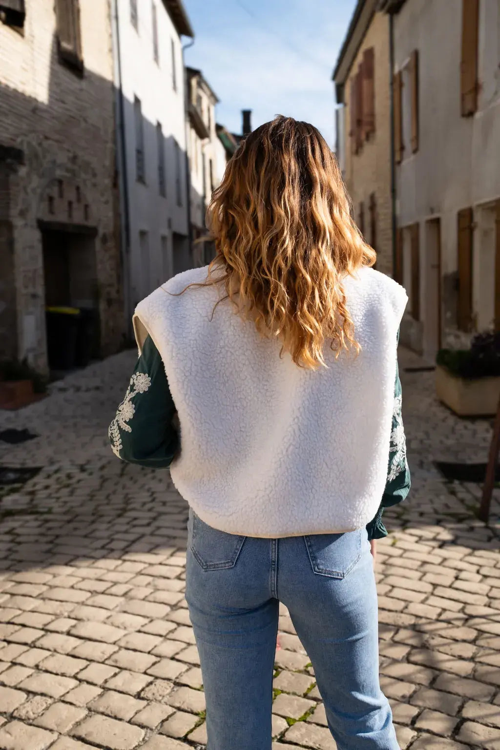 Gilet Elise - Ecrù