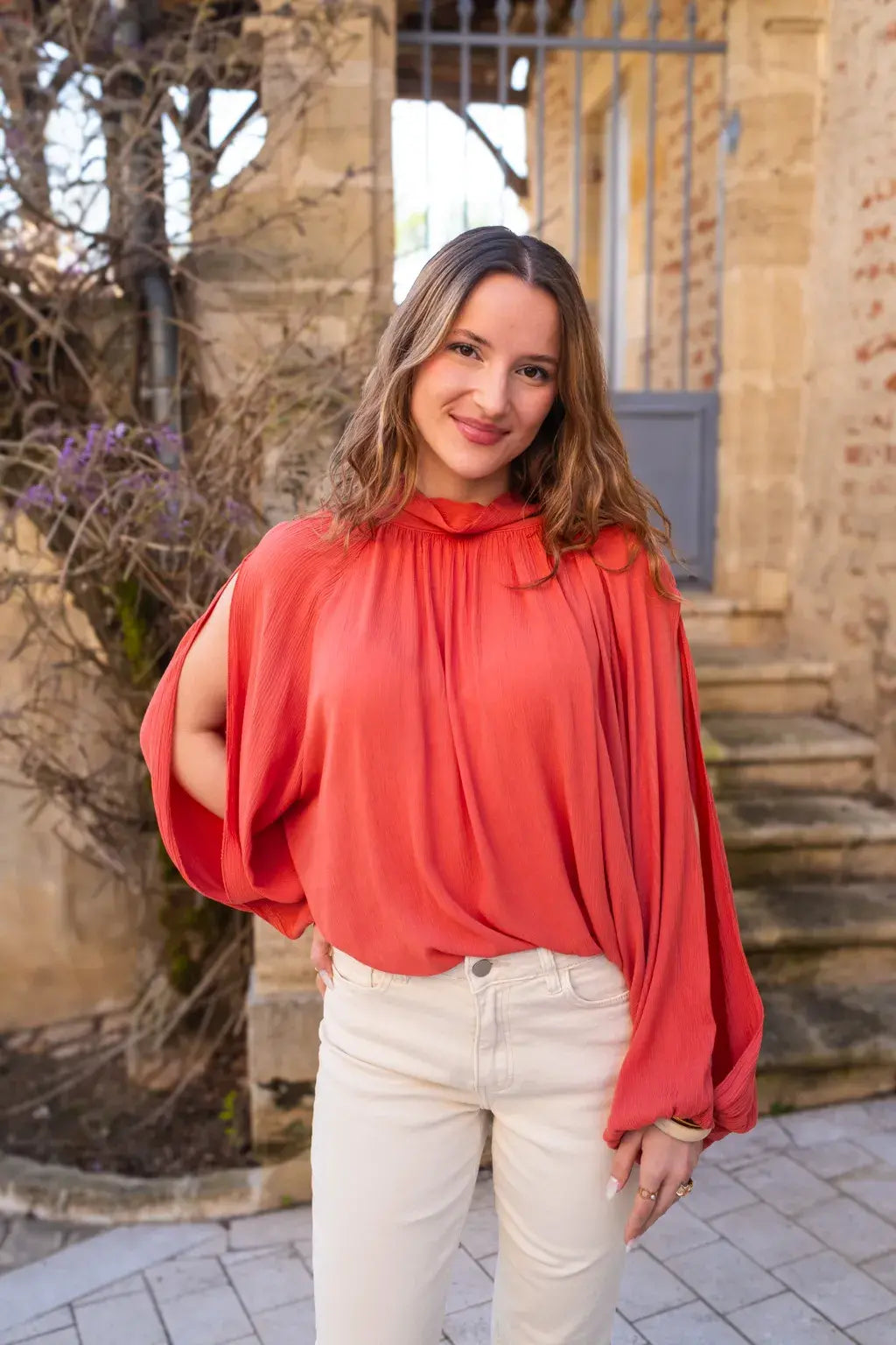 Bluzka Stella – Terracotta