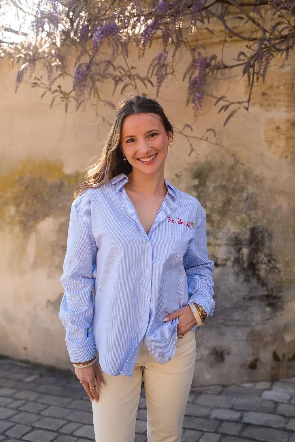 St. Barth Shirt - Blue