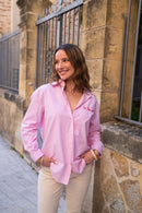 Chemise St. Barth Rose