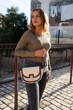 Bolso Era - Crudo/Coñac