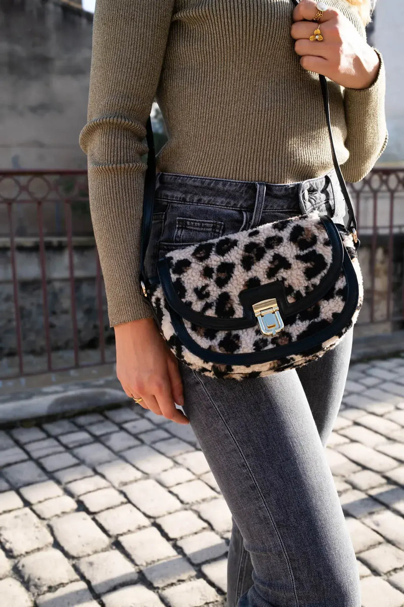 Sac Era Moumoute Léopard