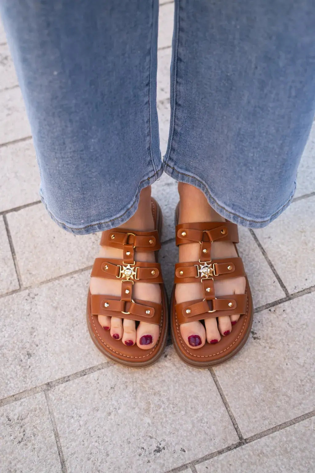 Camel Sun Mules