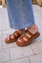 Camel Sun Mules