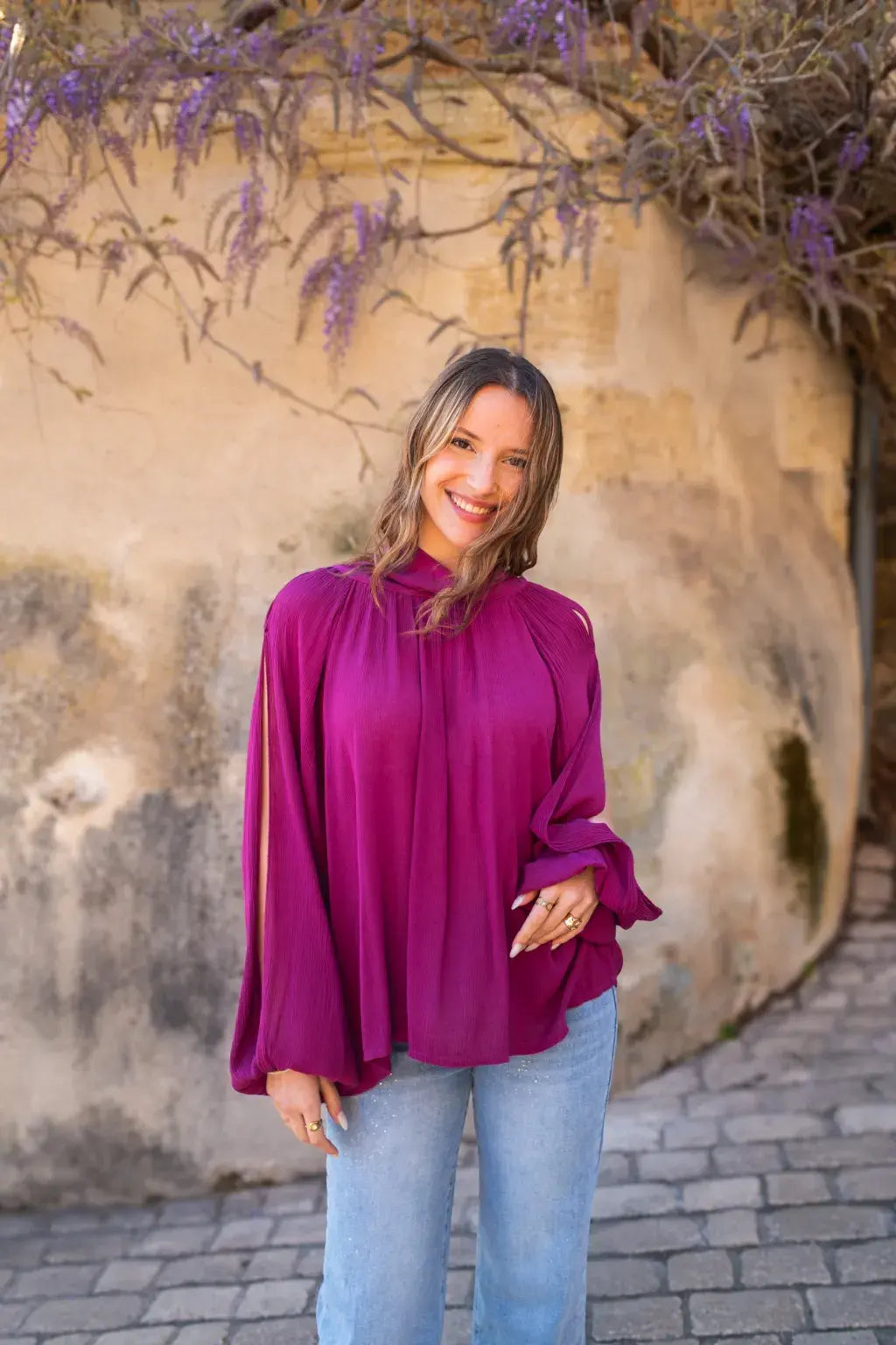 Blusa Stella Frambuesa