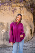 Blusa Stella Frambuesa