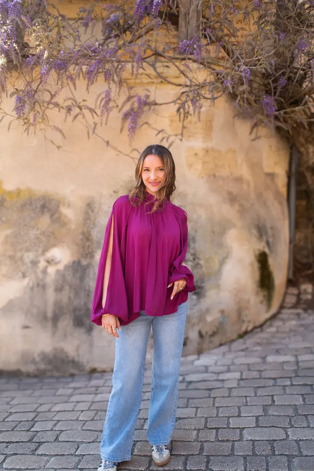 Blusa Stella Frambuesa