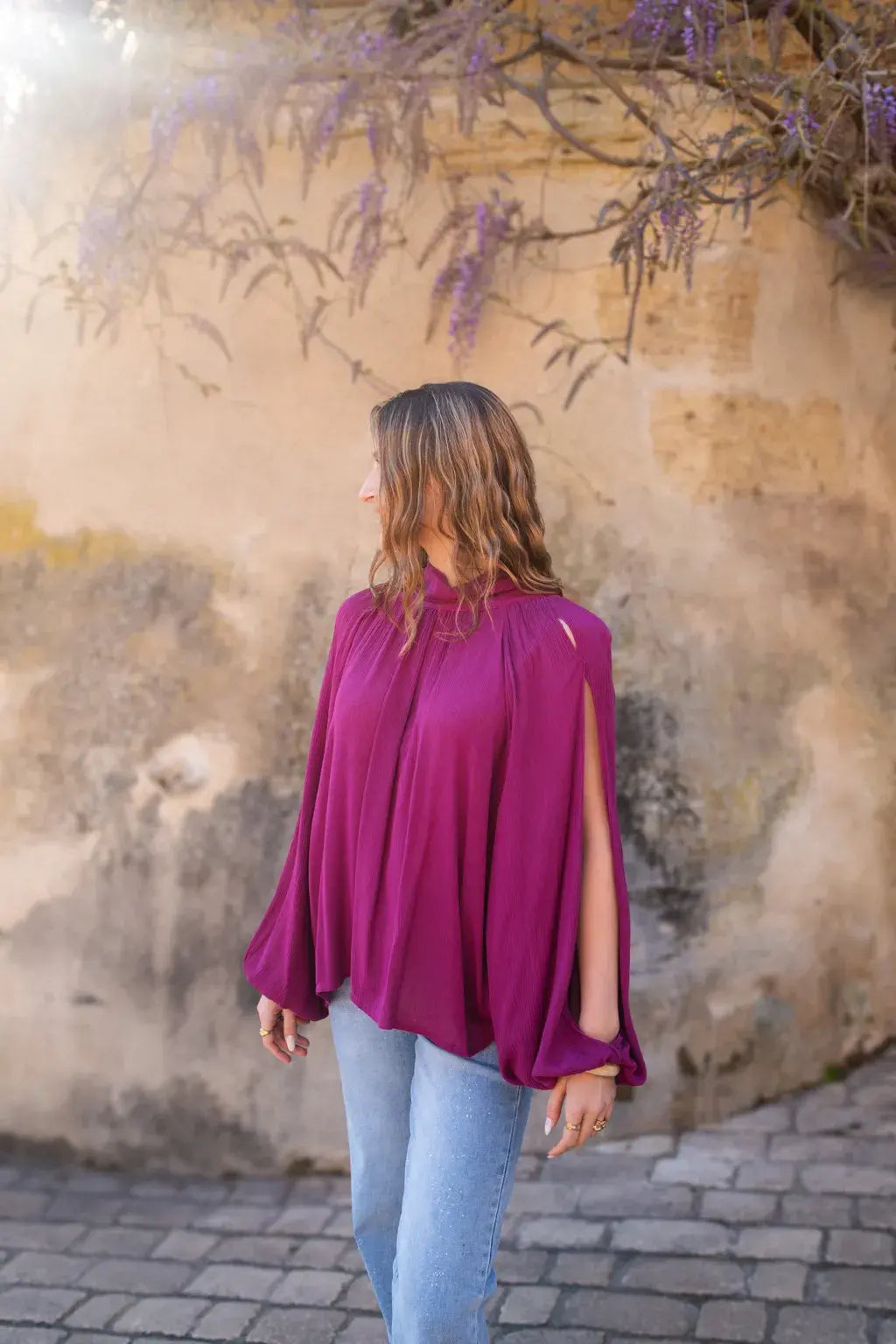 Blusa Stella Frambuesa