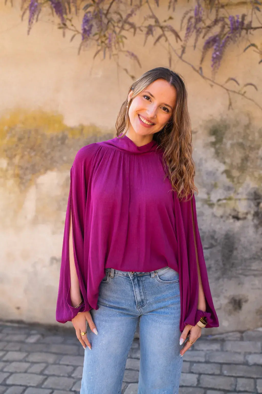 Blusa Stella Frambuesa