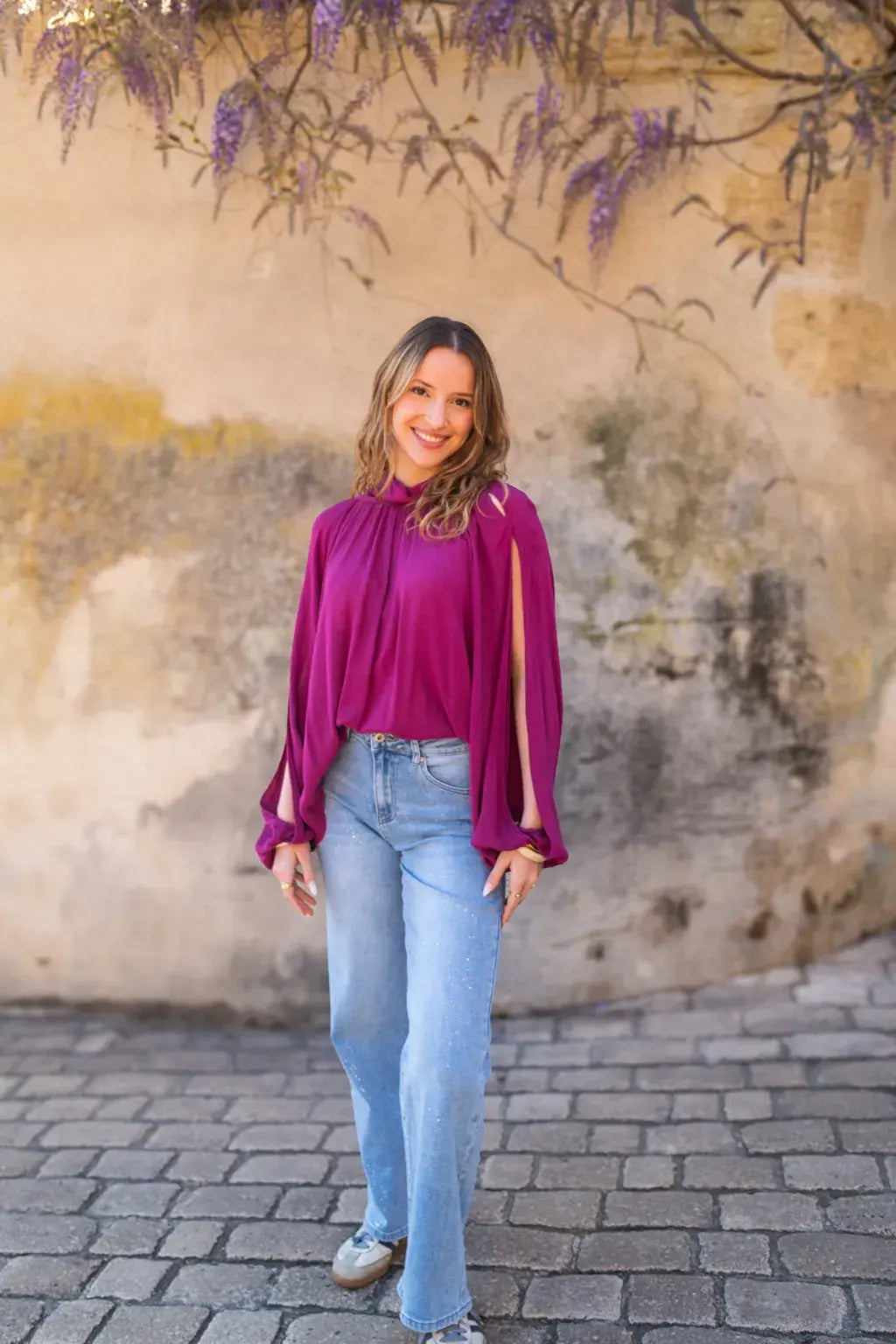 Blusa Stella Frambuesa