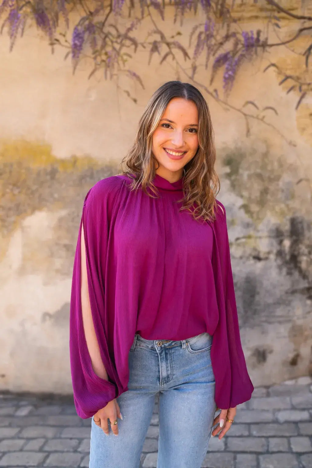 Blusa Stella Frambuesa
