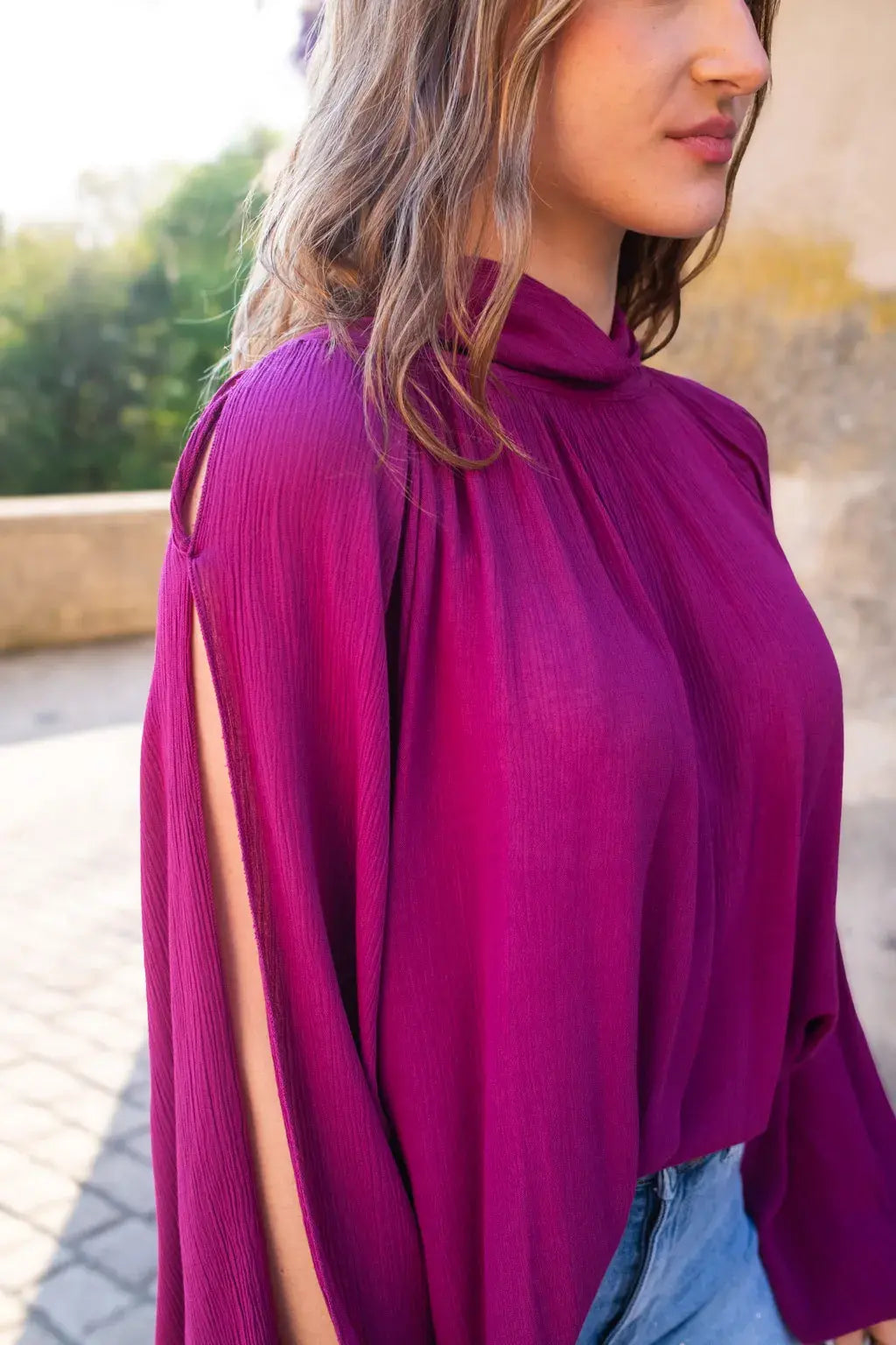 Blusa Stella Frambuesa