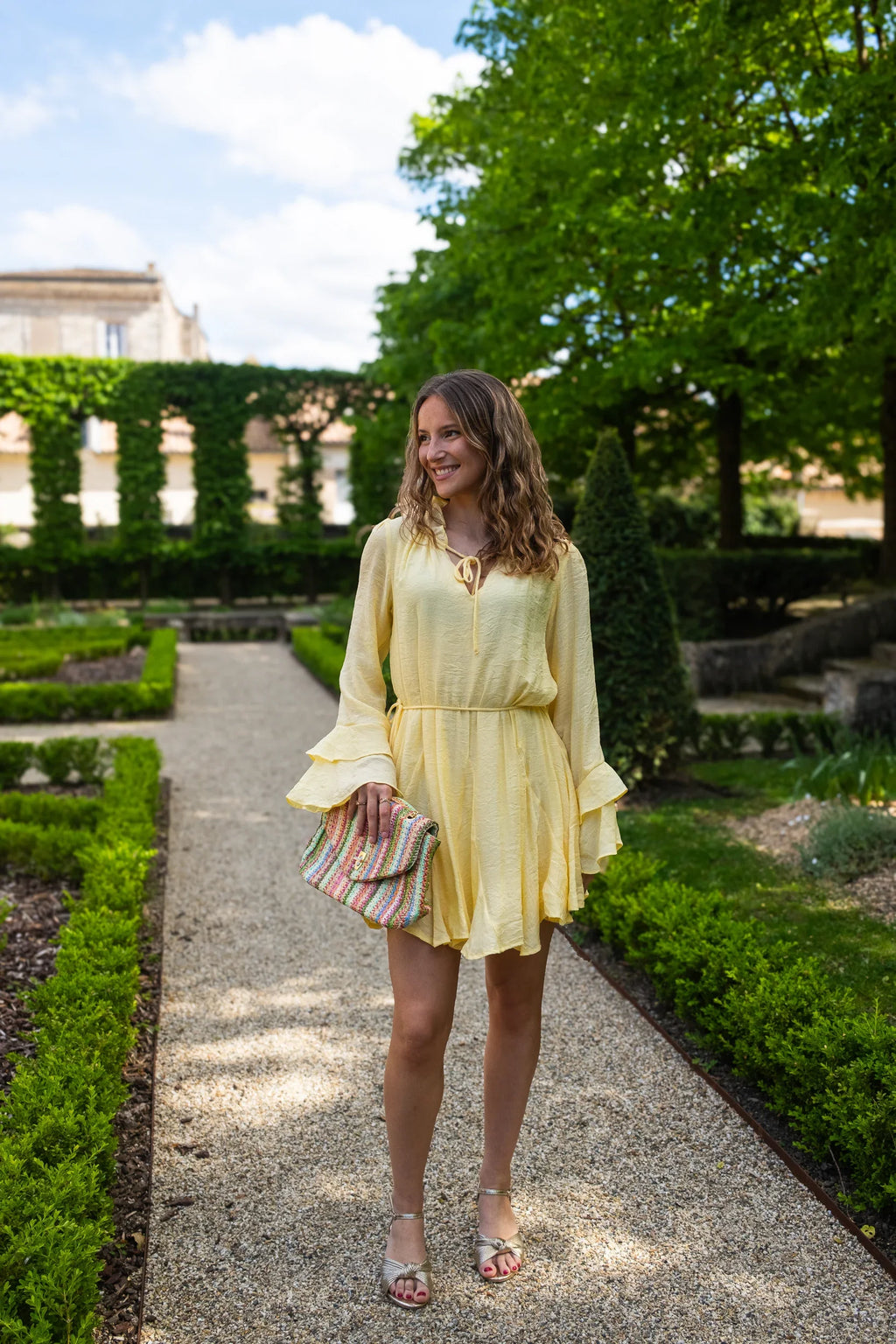 Tory Yellow Dress