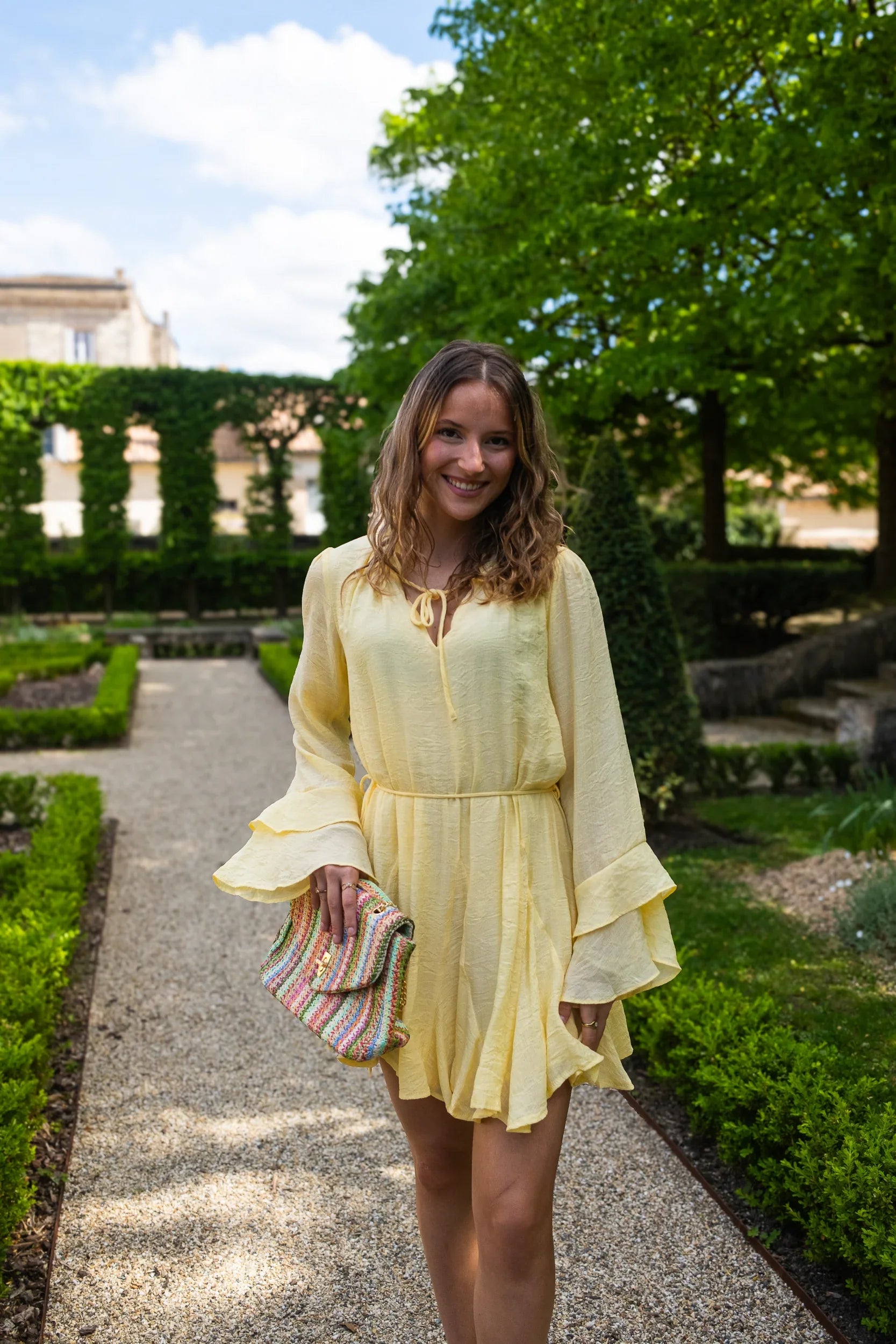 Tory Yellow Dress