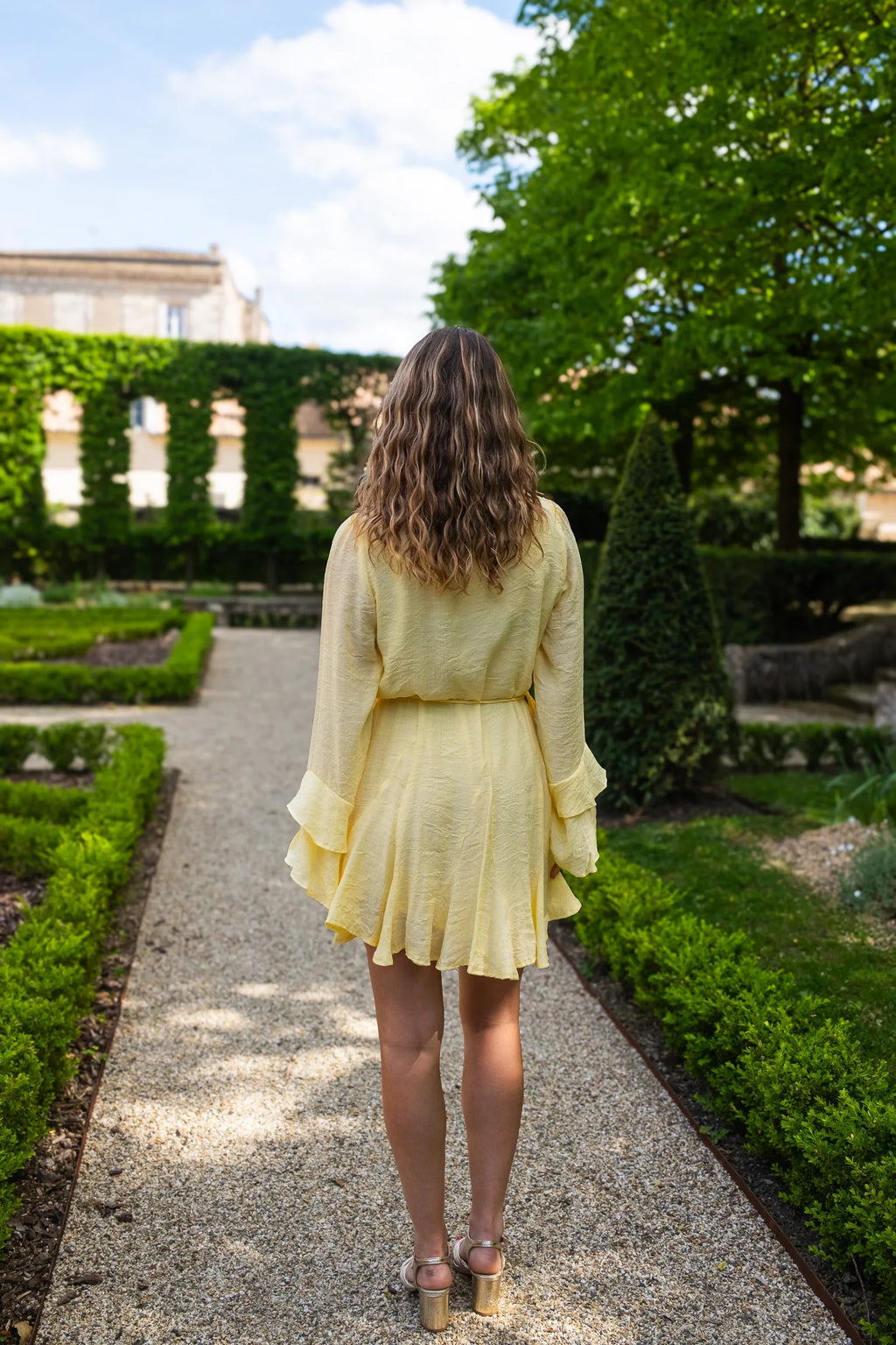 Tory Yellow Dress