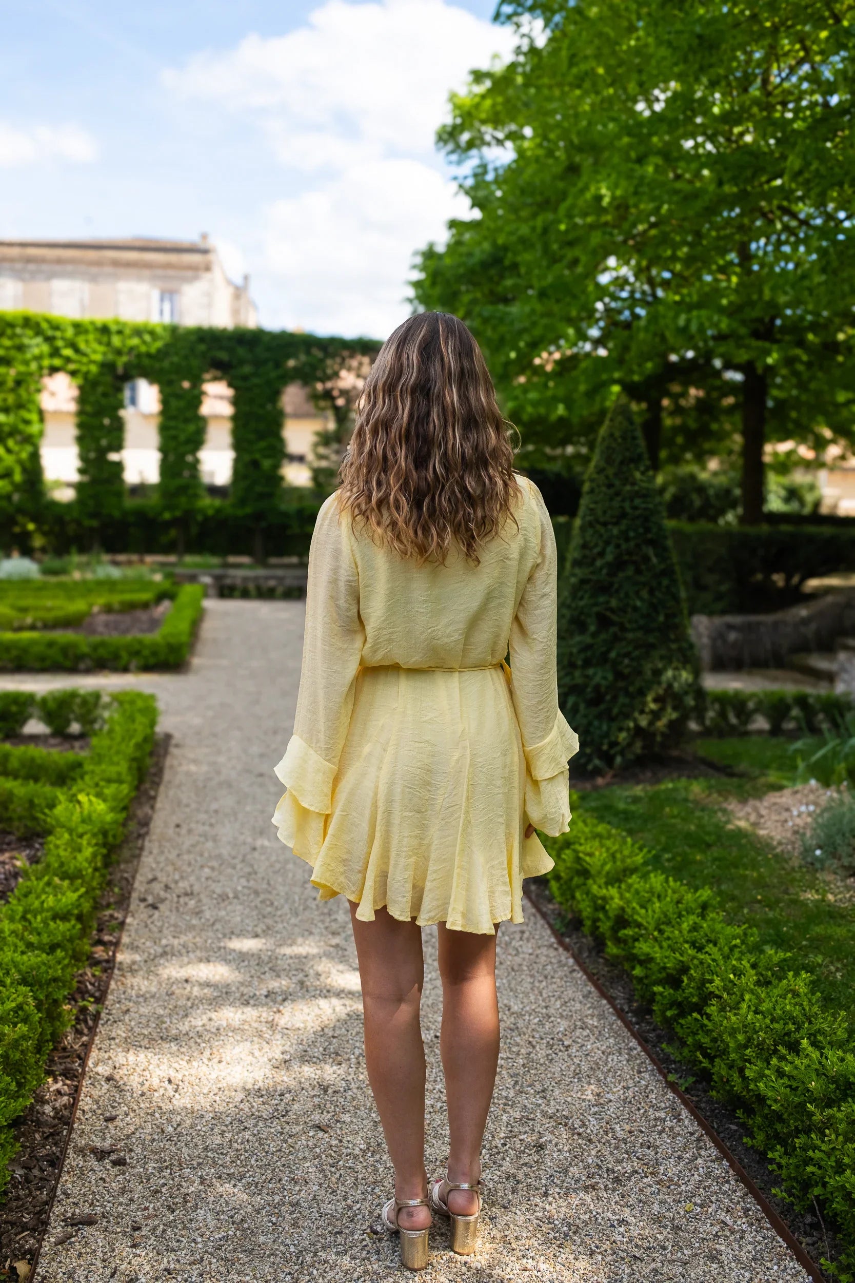 Tory Yellow Dress