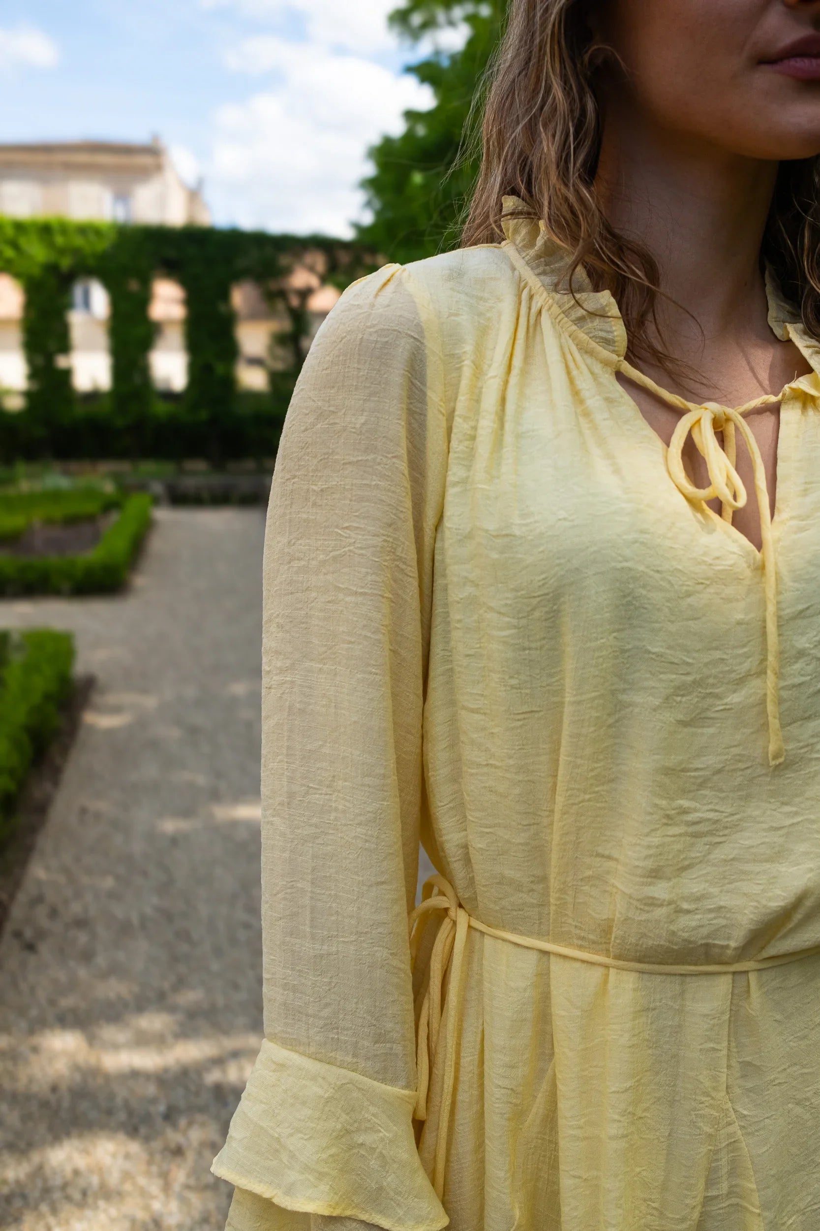 Tory Yellow Dress