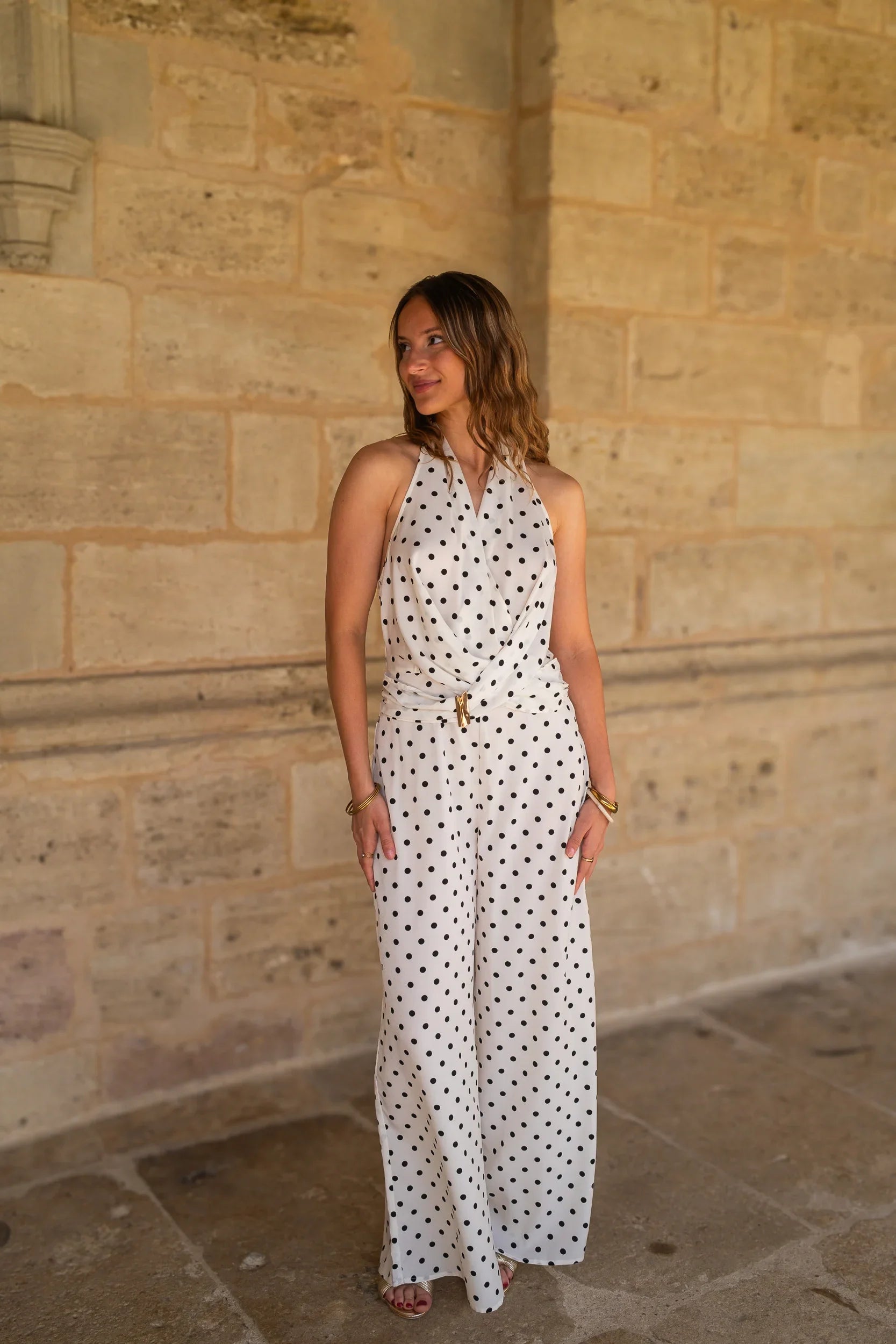 White Solange Jumpsuit