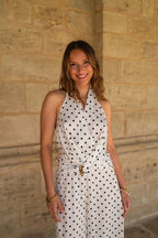 White Solange Jumpsuit
