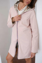 Imperméable Mandy Long - Rose/Doré