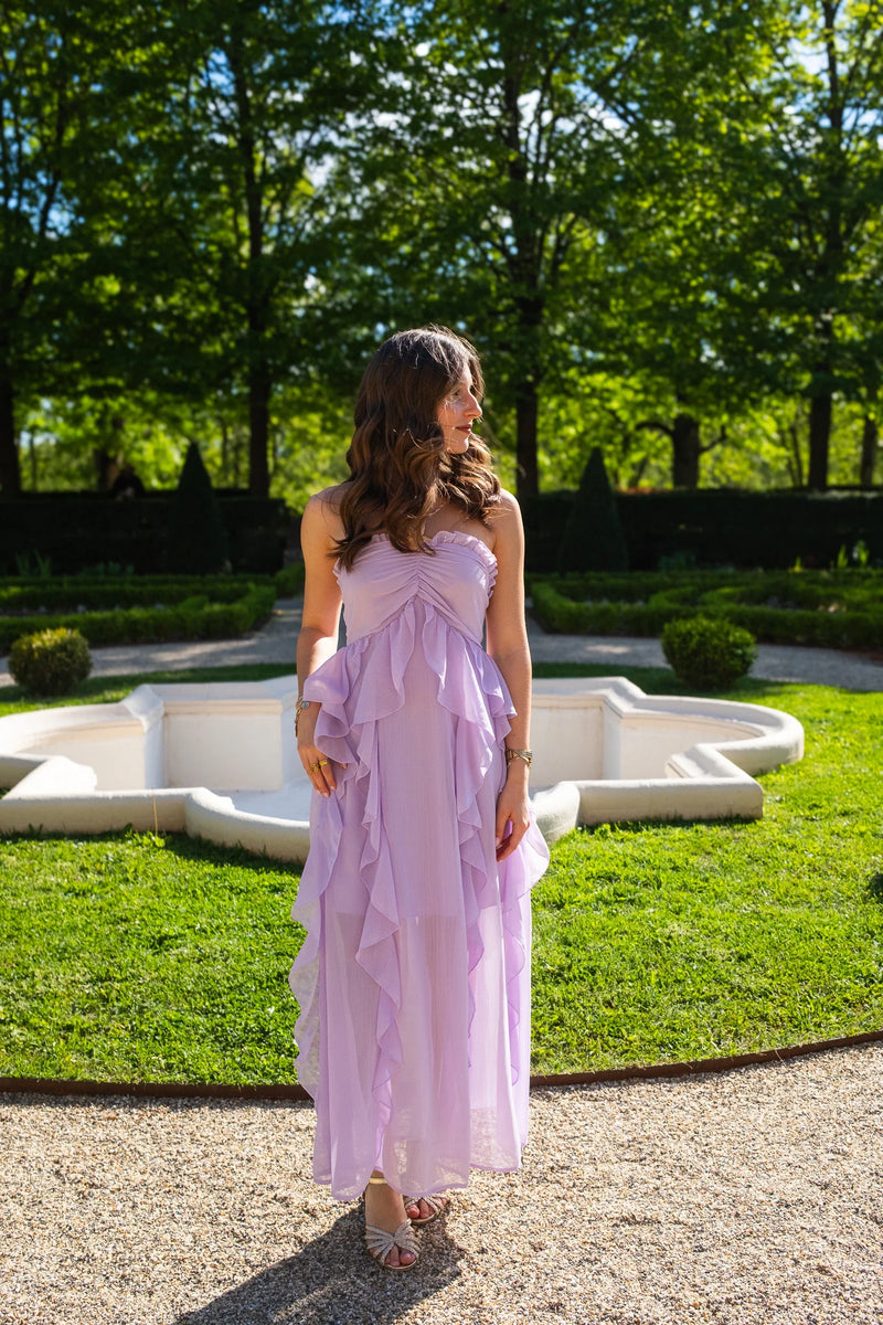 Robe Coralia Lilas