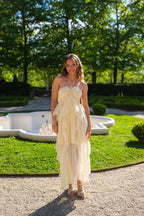 Robe Coralia Jaune