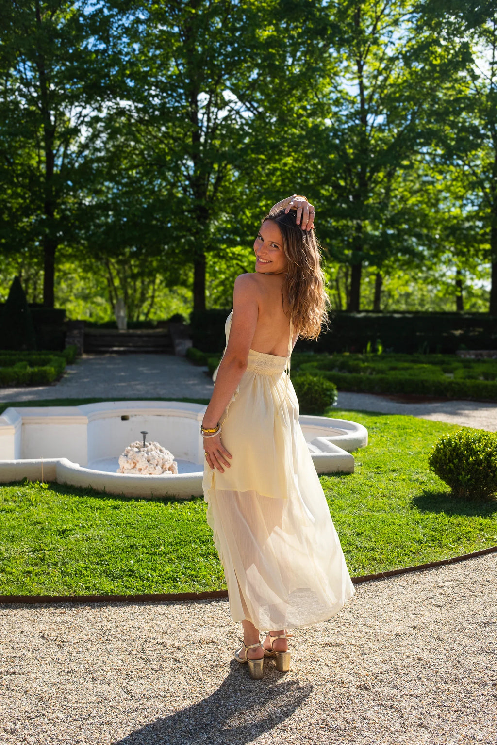 Robe Coralia Jaune