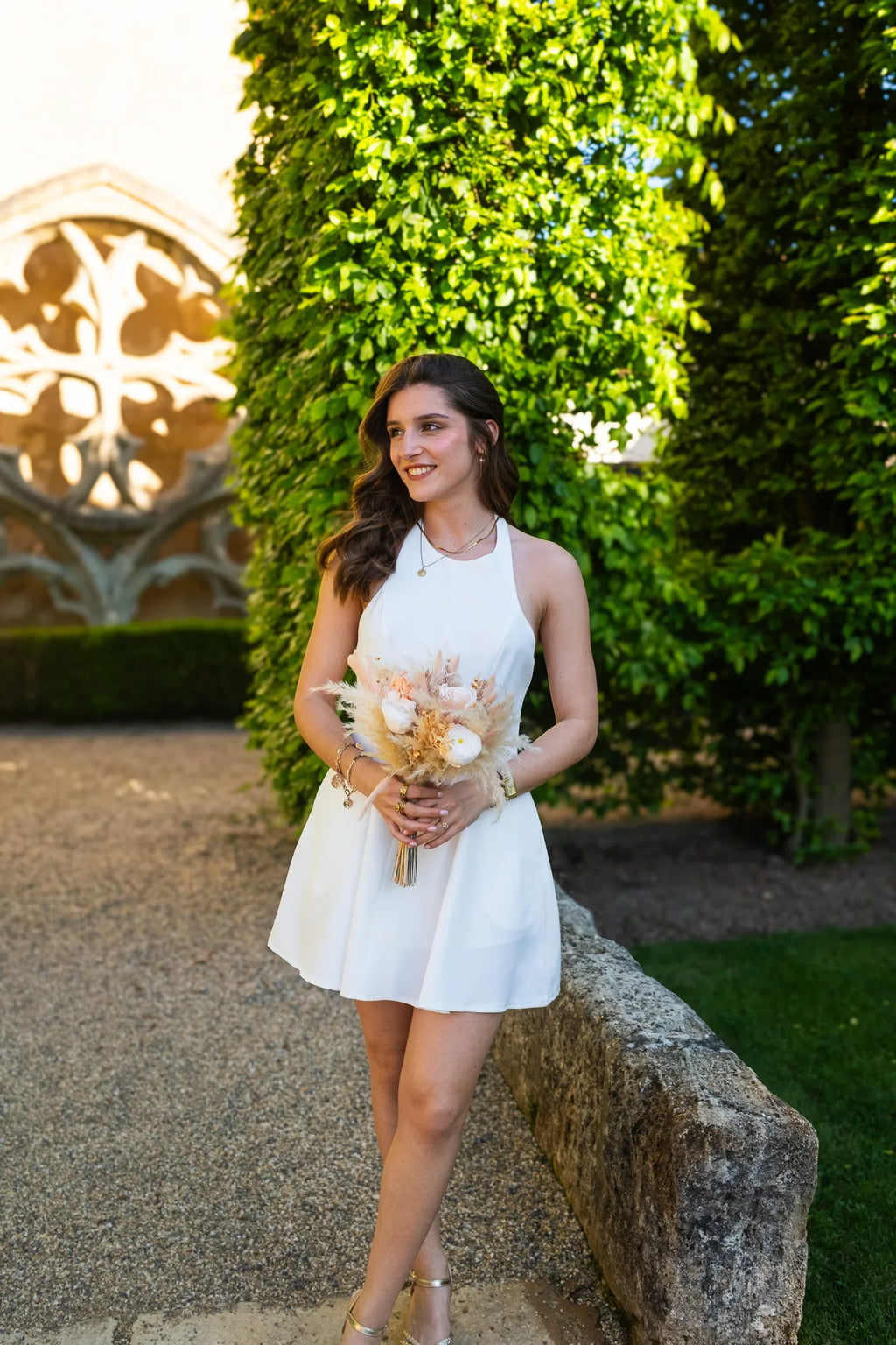 White Eleonore Dress