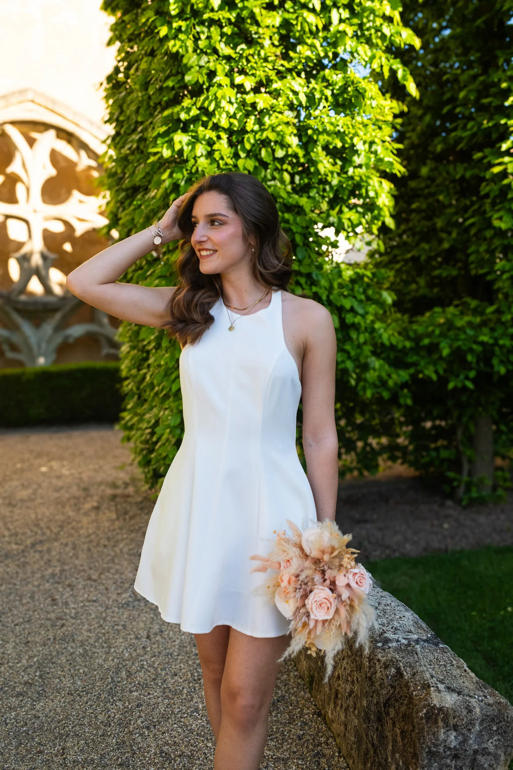 White Eleonore Dress