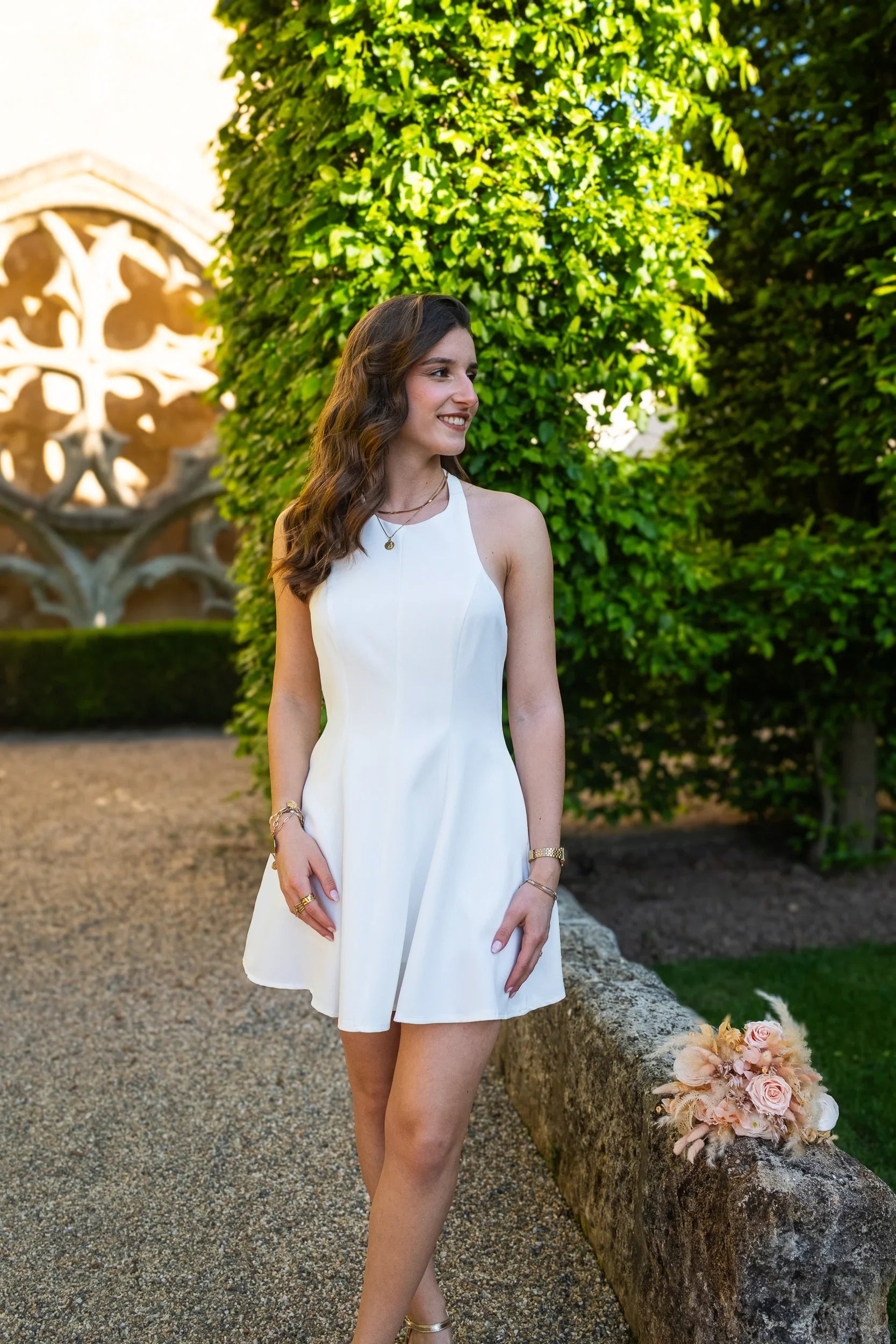 White Eleonore Dress